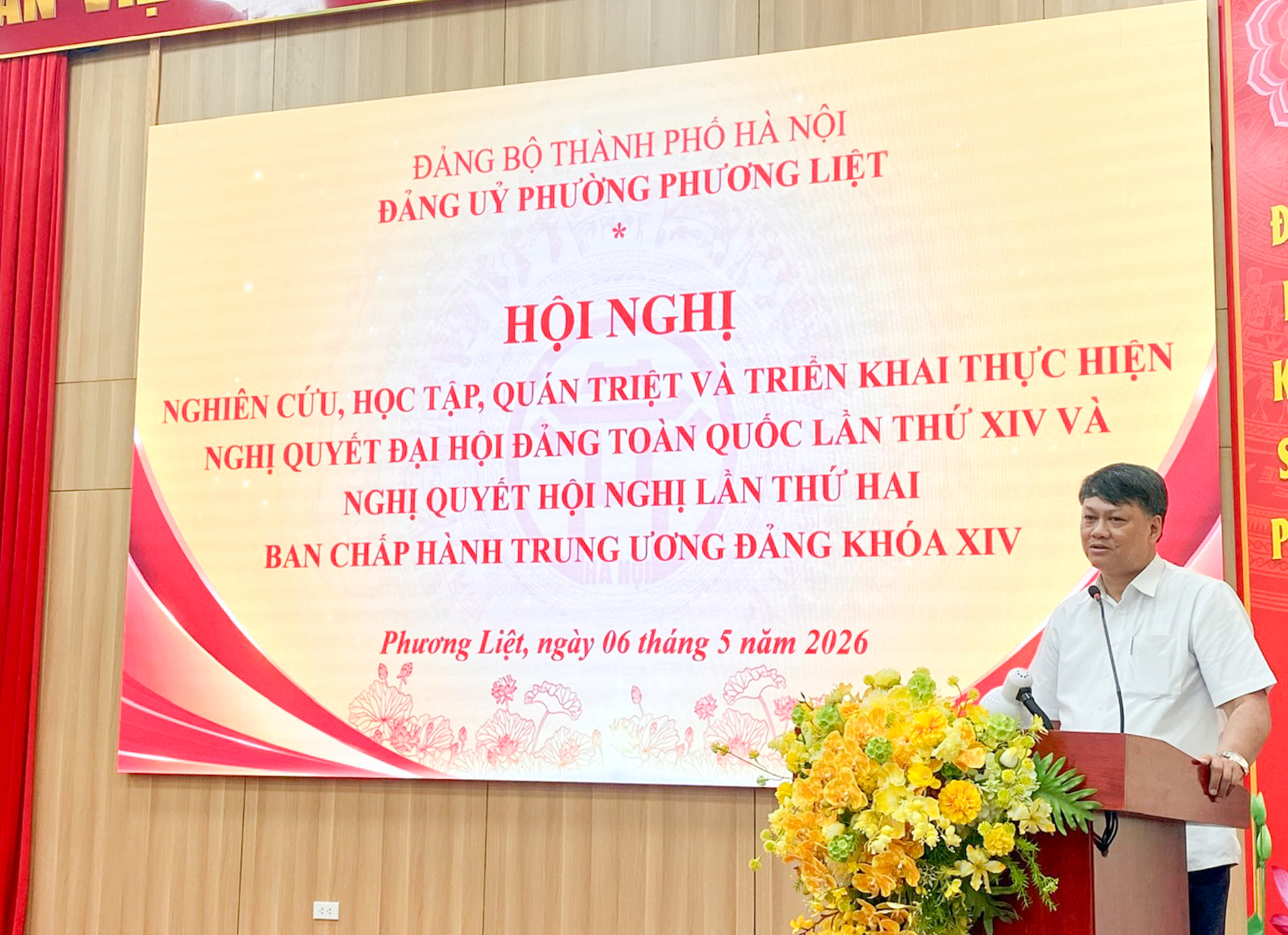 Phường Phương Liệt quán triệt Nghị quyết Đại hội XIV của Đảng và Nghị quyết Hội nghị Trung ương 2 khóa XIV